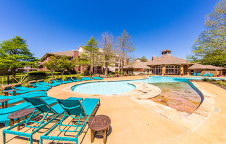 resort-style pool with spacious sundeck and available Wi-Fi