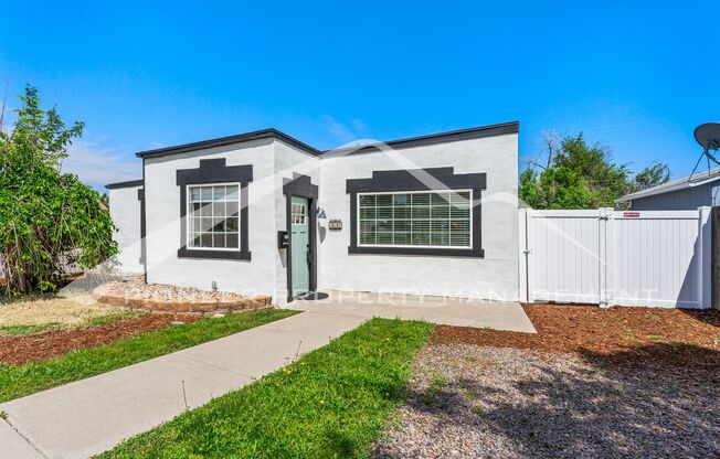Charming Home with Washer/Dryer and Fenced in Yard