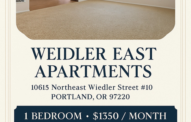 Weidler East Apartments