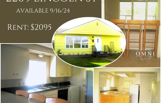 2 beds, 1 bath, $1,795