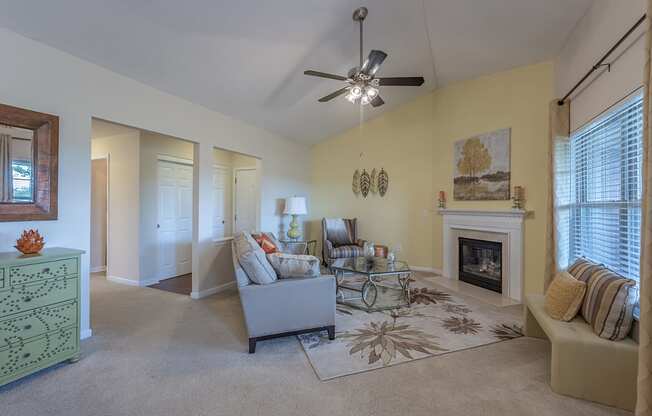 Living room at Four Bridges, Liberty Township, 45044-8380