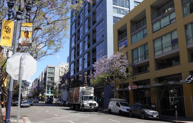 Downtown San Diego 1 bedroom 1 bath apartment For Rent