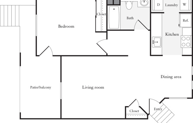 1 bed, 1 bath, 739 sqft, $3,440, Unit 180