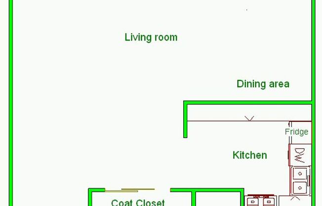 2 beds, 2 baths, 940 sqft, $2,950, Unit 515