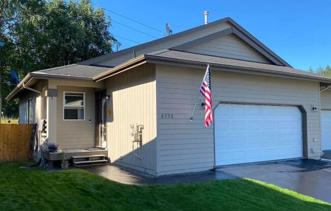 Ranch Style Duplex | Garage | Laundry Room | Fenced Yard