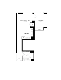 1 bed, 1 bath, 591 sqft, $2,714