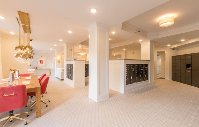 Computer & Mail Room at The Roseberry, Columbia