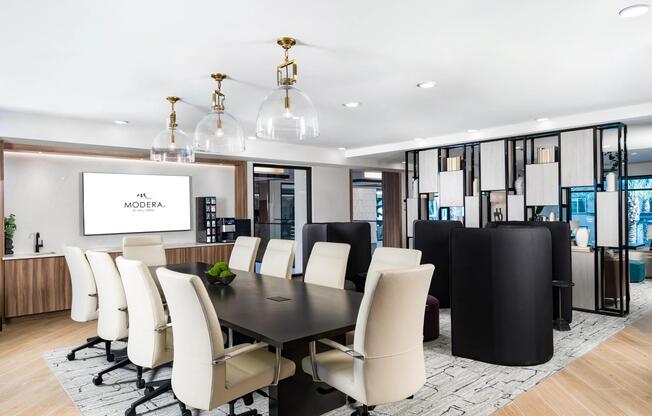 Private pods and a fully equipped conference room offer dedicated space to focus, meet, and collaborate—right within the comfort of home.