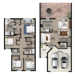 4 beds, 2.5 baths, 1,822 sqft, $3,267