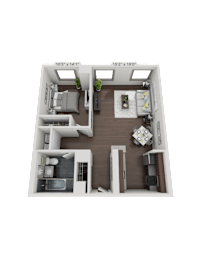 1 bed, 1 bath, 757 sqft, $2,150