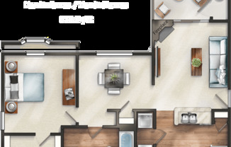 1 bed, 1 bath, 850 sqft, $1,649, Unit 0238