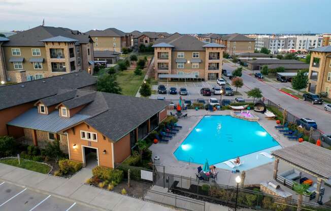 Aerial View of Pool at The Legend, Texas, 76712