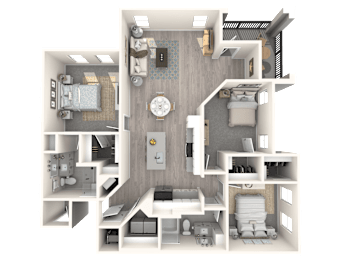 3 beds, 2 baths, 1,299 sqft, $2,599