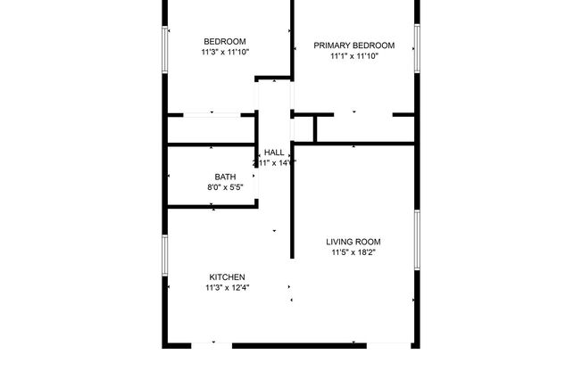 2 beds, 1 bath, $525, Unit 7