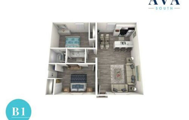 2 beds, 1 bath, 710 sqft, $1,457