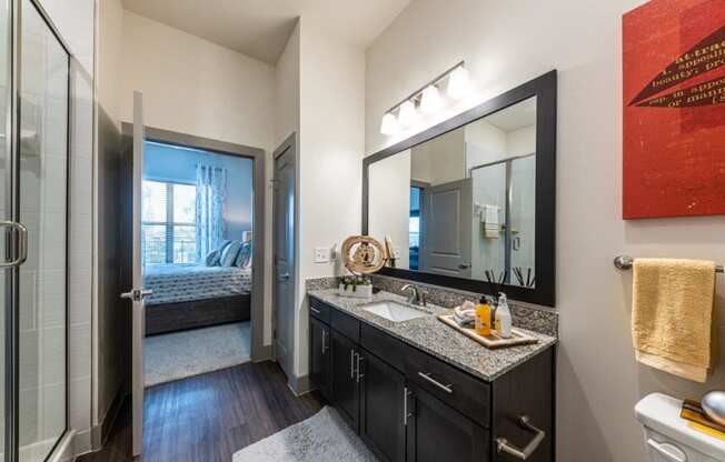 Cromwell at Plum Creek Apartments Model Bathroom