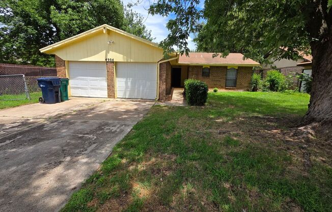3 Bed 2 Bath in OKC!