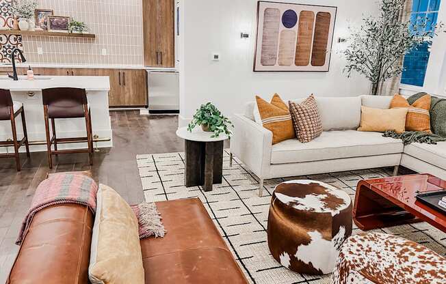 Living Room at Hamilton Reserve, Greensboro, 27407