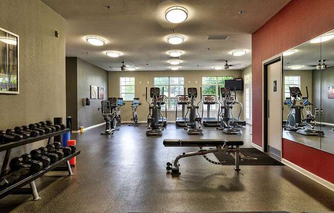 Gym at The Villas at Main Street, Michigan