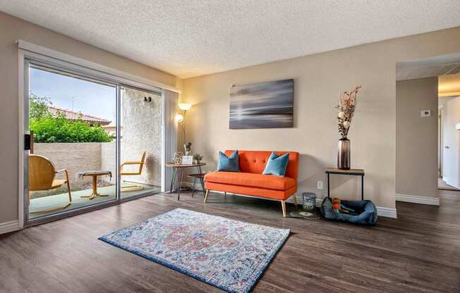 Interior, Living Area, Patio, Couch