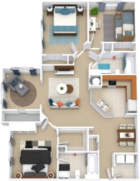 3 beds, 2 baths, 1,251 sqft, $2,134