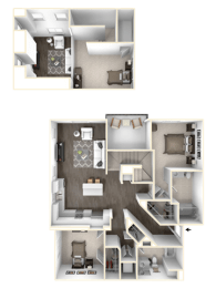 2 beds, 2 baths, 1,321 sqft, $4,970