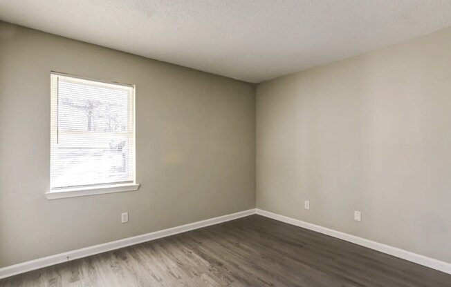 Room with window at Greenwood Village, Charlotte, North Carolina