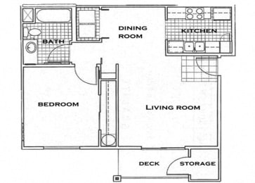 1 bed, 1 bath, 767 sqft, $1,542