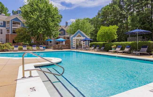 Sparkling Pool at Crestline Cary, Cary