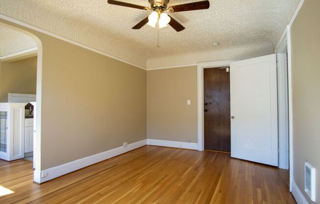 First Floor Vintage Studio with Large Closet!