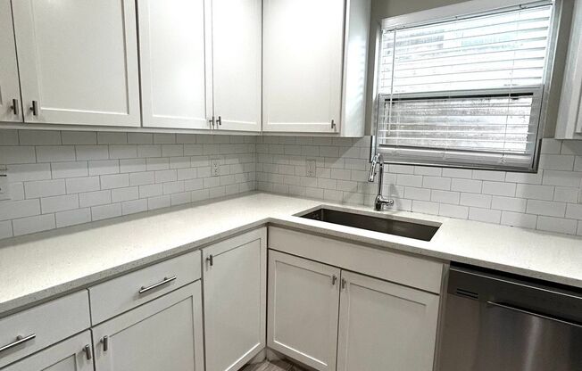 Large new in 2022 home with 2 car garage, fenced year and open spaces.