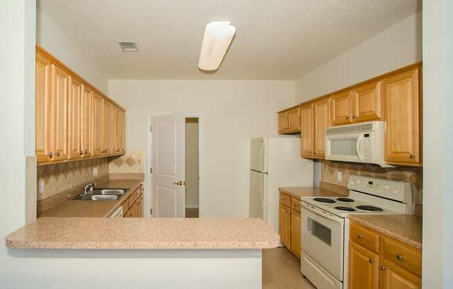 kitchen with appliances