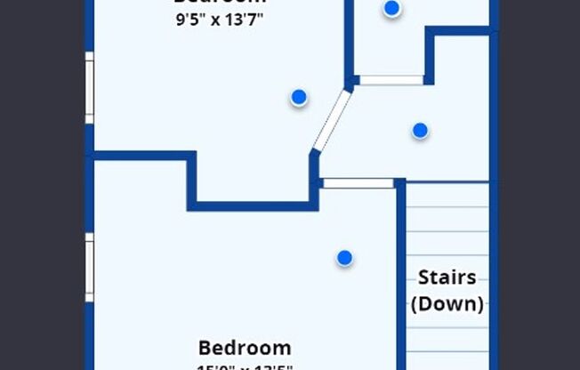 2 beds, 1 bath, $975, Unit MHH-12C