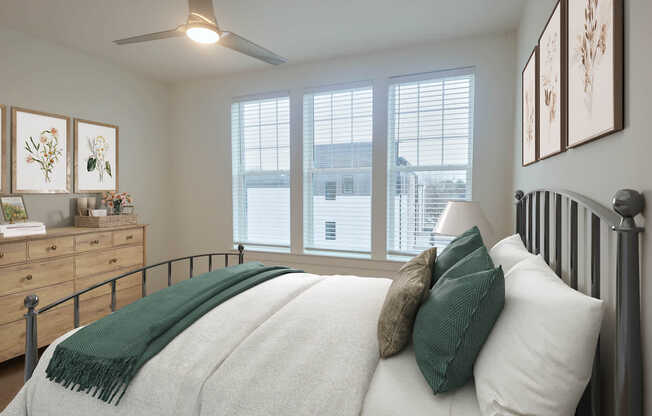 Bedroom with Hard Surface Flooring