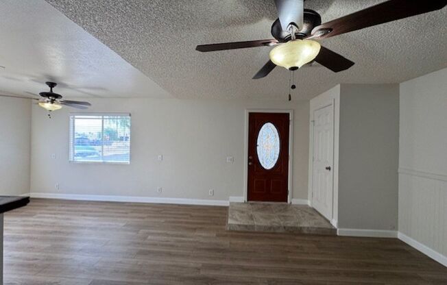 4BR plus Bonus Room, 4 BA including separate Fully Furnished Casita, Garage, Rear Patio, fenced yard