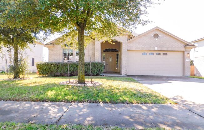 Awesome 3 bedroom 2 bath with extra room that can be used as an office or separate bedroom. Come check out the beautiful view from the large deck/ pergola in a privacy fenced back yard. Home is perfect for entertaining with an open kitchen and dining. Kit