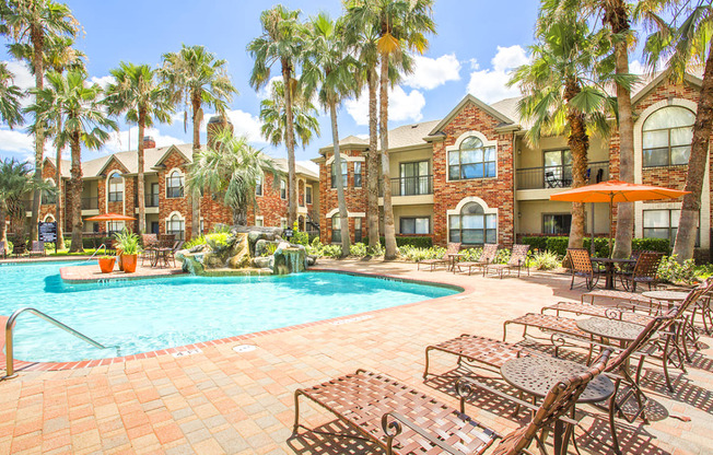 our apartments offer a swimming pool in front of our building