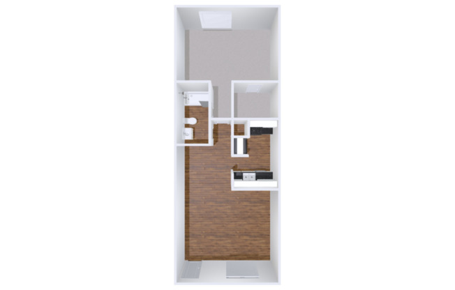 1 bed, 1 bath, 554 sqft, $1,025