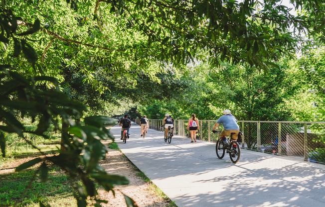 Recreational trails on the BeltLine