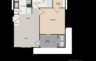 1 bed, 1 bath, 535 sqft, $979, Unit 1010