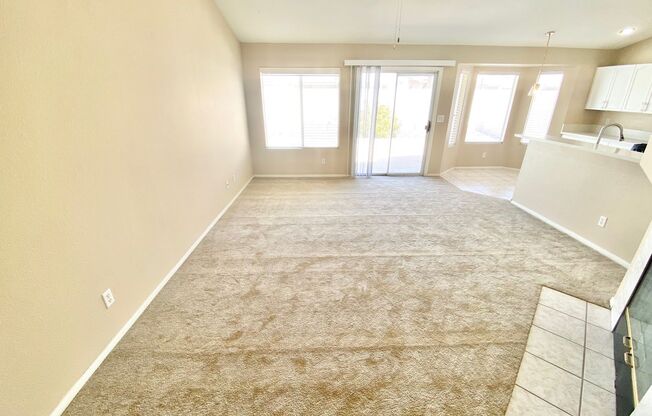 Comfortable single-story 3BD/2BA home with pool & spa in a guard-gated community