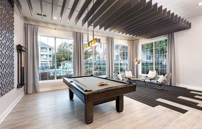 24-Hour Clubroom with Billiards