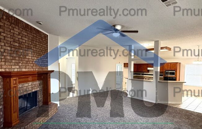 AVAILABLE NOW!!! Beautiful 3-Bedroom, 2-Bath, 2-Car Garage in Great Neighborhood