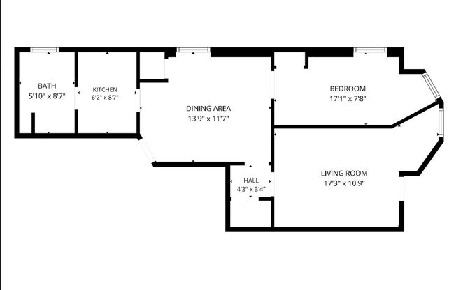 2 beds, 1 bath, 736 sqft, $1,350, Unit 6