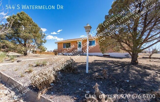 544 S Watermelon Dr.