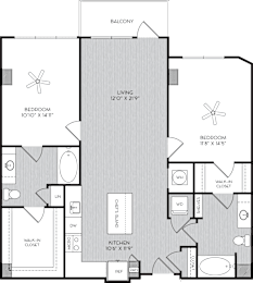 2 beds, 2 baths, 1,181 sqft, $1,994