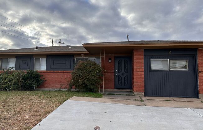 Updated 4 bedroom, 1 bath home in central location!