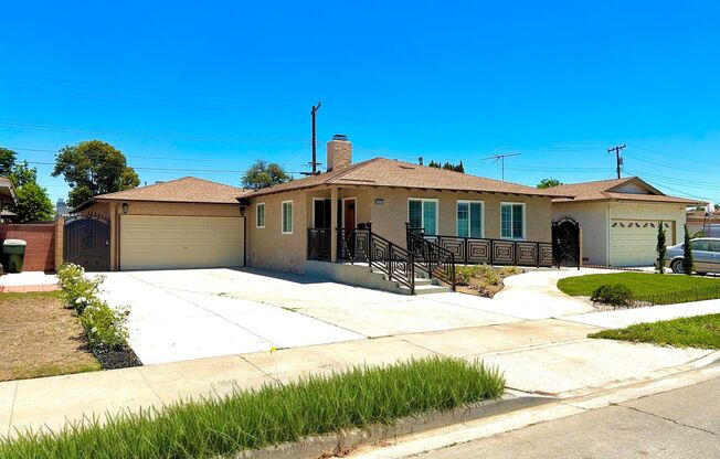 2 COMPLETELY REMODELED HOMES ON ONE LOT IN ANAHEIM