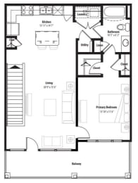 1 bed, 1 bath, 857 sqft, $1,831