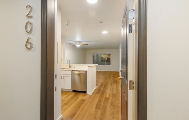 1 bed, 1 bath, 593 sqft, $1,795, Unit 206